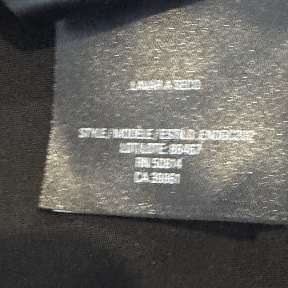 Elie Tahari Pants Womens 6 Black Ankle Slim Tapered Side Zip Triacetate Blend - Picture 12 of 12